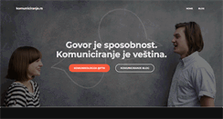 Desktop Screenshot of komuniciranje.rs